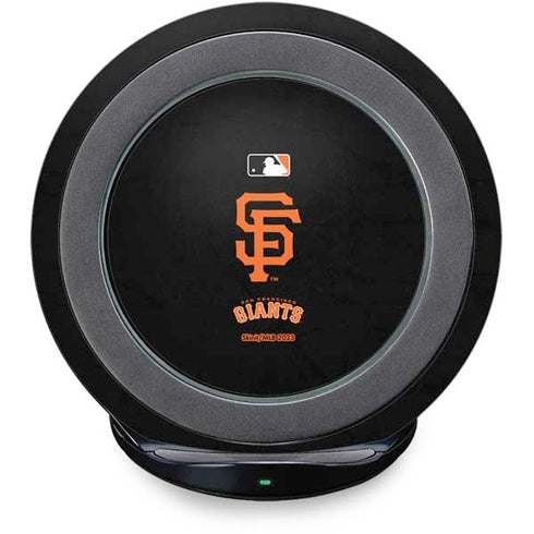 MLB San Francisco Giants - Solid Distressed Fast Charge Wireless Charging Stand Skin
